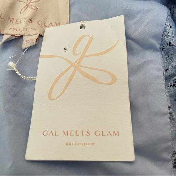 Gal Meets Glam Daisy Dress Lace Tiered Size 2 - Picture 6 of 9